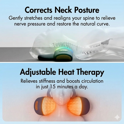 FisioRest®  Smart 3-in-1 neck deep massager