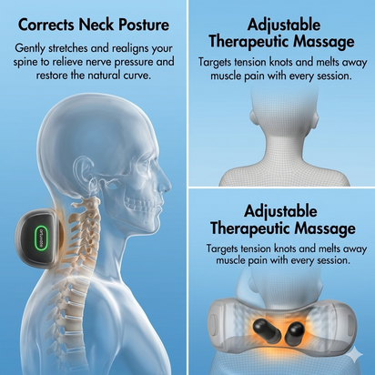 FisioRest®  Smart 3-in-1 neck deep massager